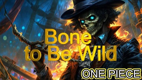 One Piece Karaoke - Bone to be Wild (Brook AI AMV)