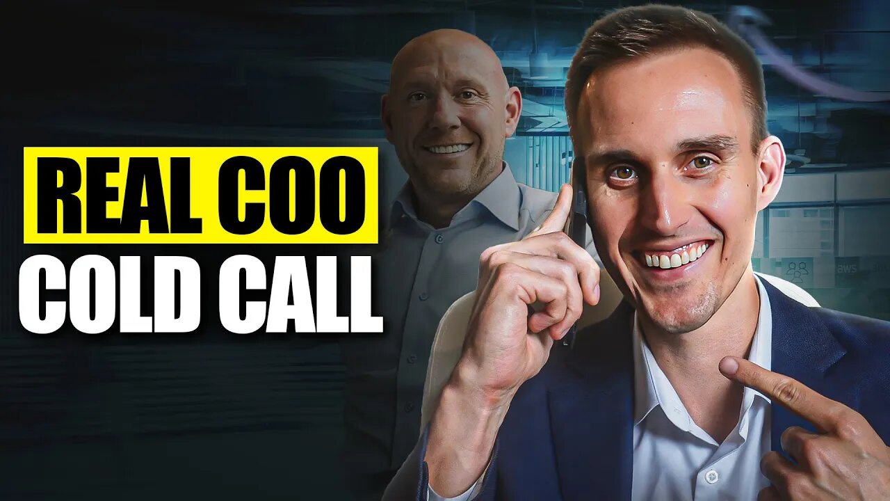 LIVE Cold Call Conversation With A Chief Operating Officer