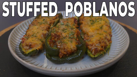 STUFFED POBLANOS