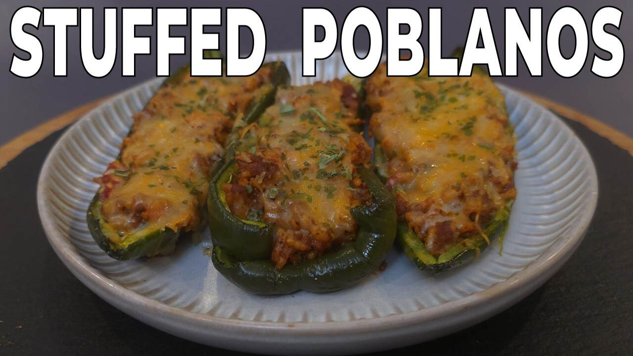 STUFFED POBLANOS