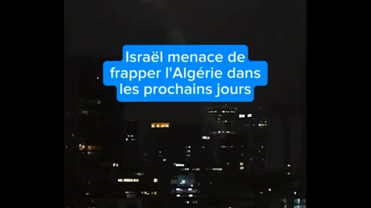 🇮🇱⚡️💣🇩🇿🔥 | Israël menace de bombarder l'Algérie dans les prochains jours !