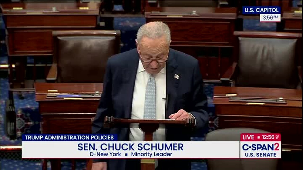 Chuck Schumer Blasts Trump’s EU Deal: ‘It’s Fake!’