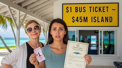 I Sent My Gold-Digger a $1 Bus Ticket… She Arrived to Claim a $45M Island...