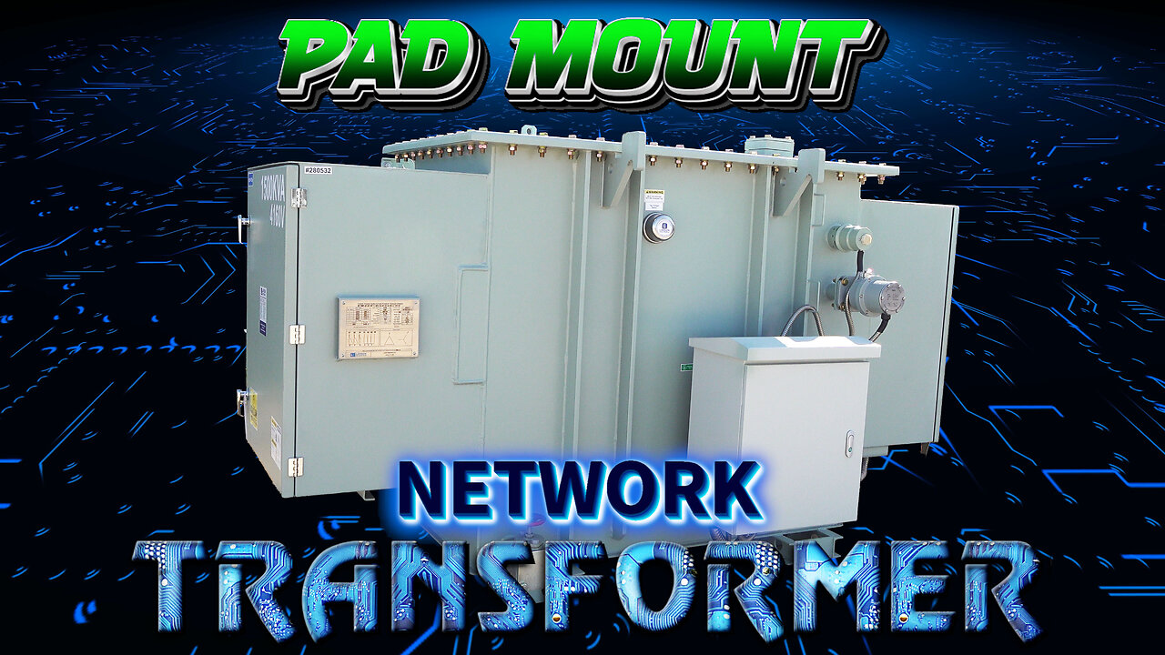 Pad Mount Network Transformer - 1.5 MVA - 4160V Delta Primary, 600Y/347 Wye-N Secondary