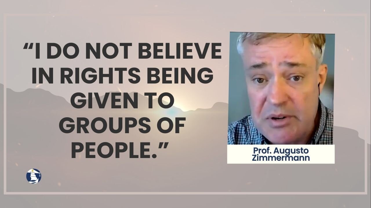 “I do not believe in rights being given to groups of people.”
