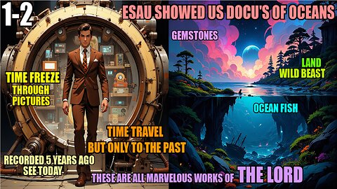 Lord Didnt Give Power To The Saints To Declare All His Marvelous Works, He Gave Esau Time Travel 1-2