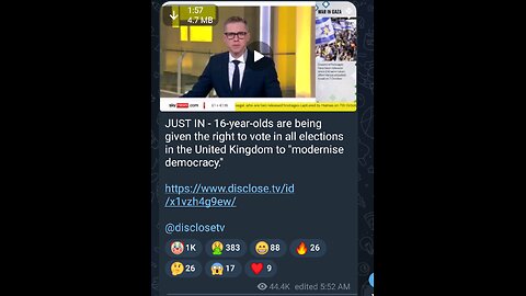 News Shorts: 16 Year Olds can Vote in the UK