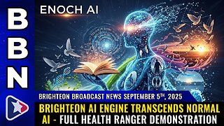Brighteon AI engine transcends normal AI - full Health Ranger demonstration