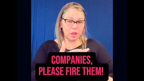 Companies, Please FIRE THEM! 😱 #ASL #deaf #signlanguage