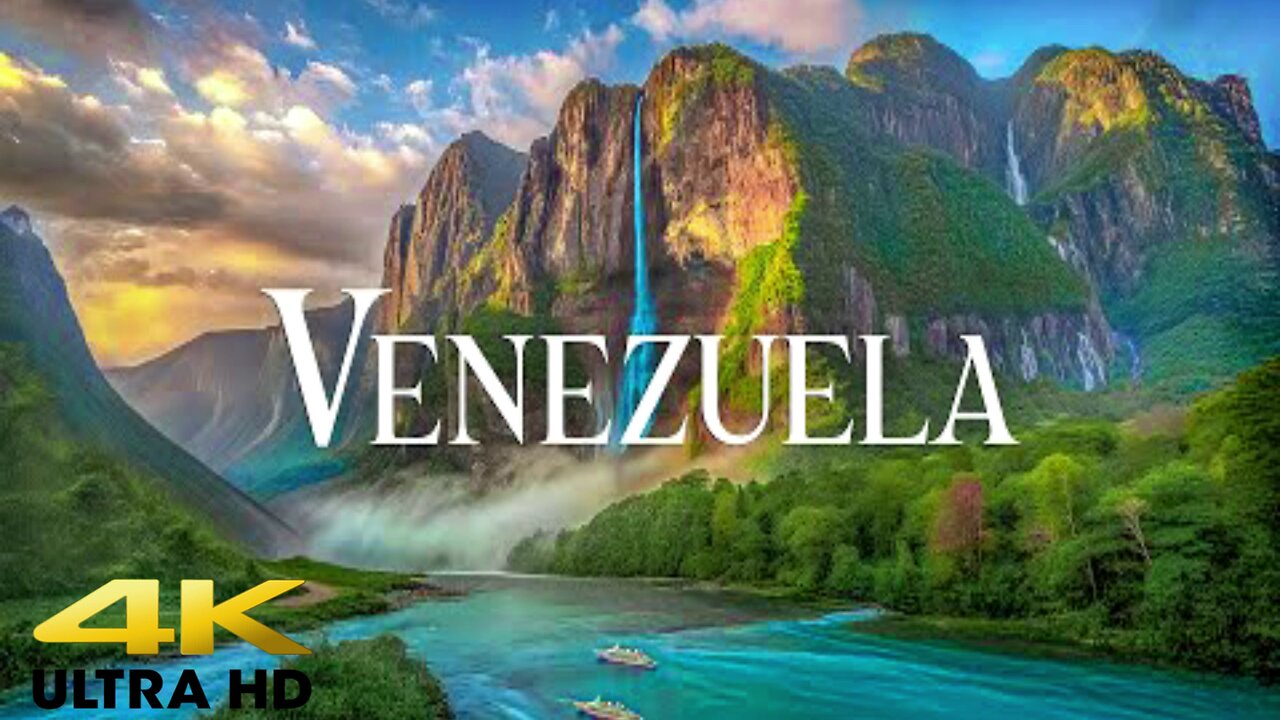 Venezuela in 4K HD 60fps Video With Relaxing Sound Video -