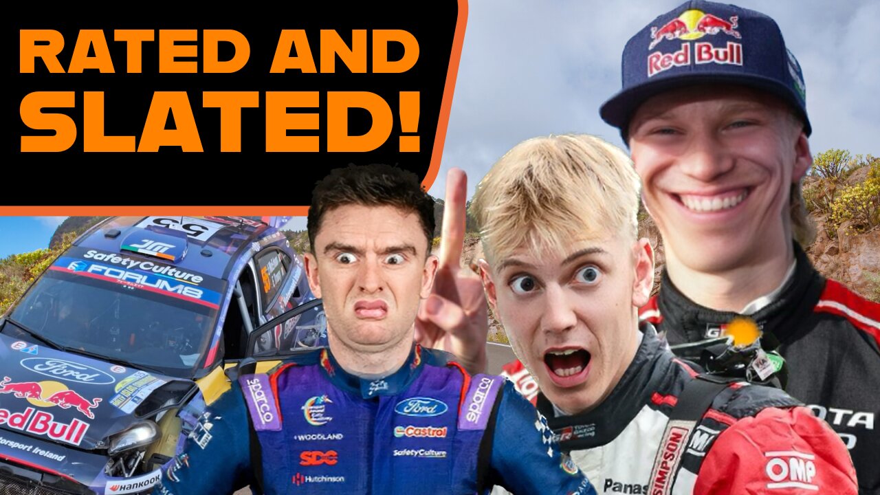 WRC Rally Canarias drivers RATED and SLATED