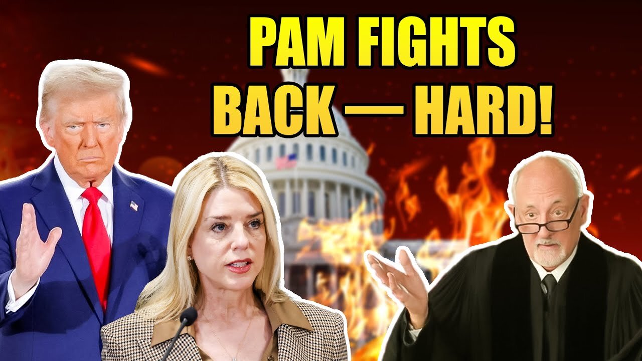 PAM BONDI DESTROYS JUDGE SUING TRUMP - CLAIMED VIOLATION – DECISIVE SHOWDOWN!