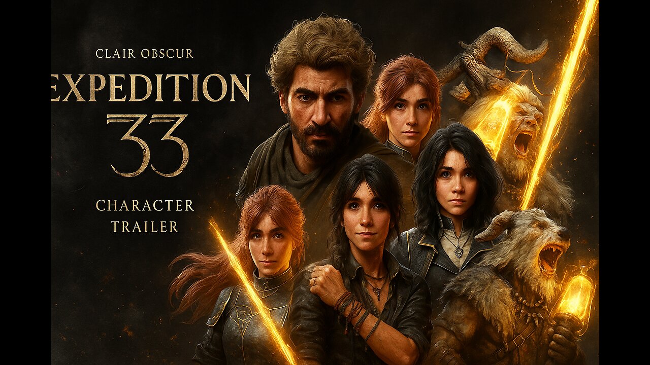 Clair Obscur: Expedition 33 - ALL Characters Trailer [4k60]