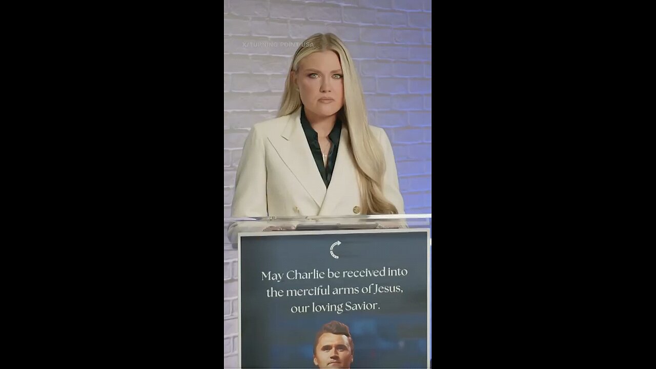 Charlie Kirks widow delivers emotional address