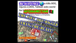 Afghanistan🇦🇫 6.0 DUMB BLAST!💥 🕳 WAR in the Gulf! 🗓 New Railway-war zone mexico!🇲🇽 maybe!🤔9-1-25