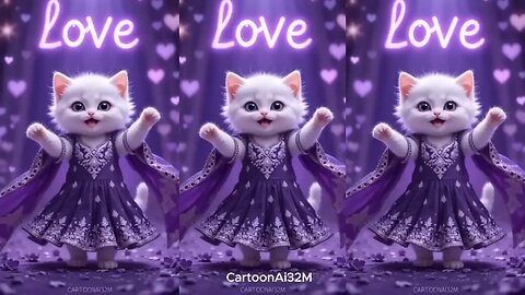 Cute Cat videos funny dance 🤩💃🐾 Videos for cats _ बिल्ली डांस _ Funny cats _funny _dancingcat cat