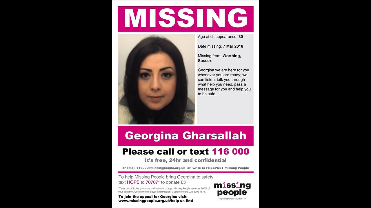 Georgina Gharsallah Missing