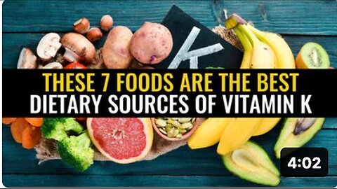 "Top 7 Foods for the Best Dietary Sources of Vitamin K"
