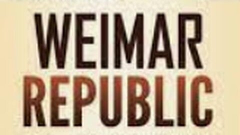 We Live In The Jewish Weimar Republic 2.0 - Please Share To Wake Up Normies