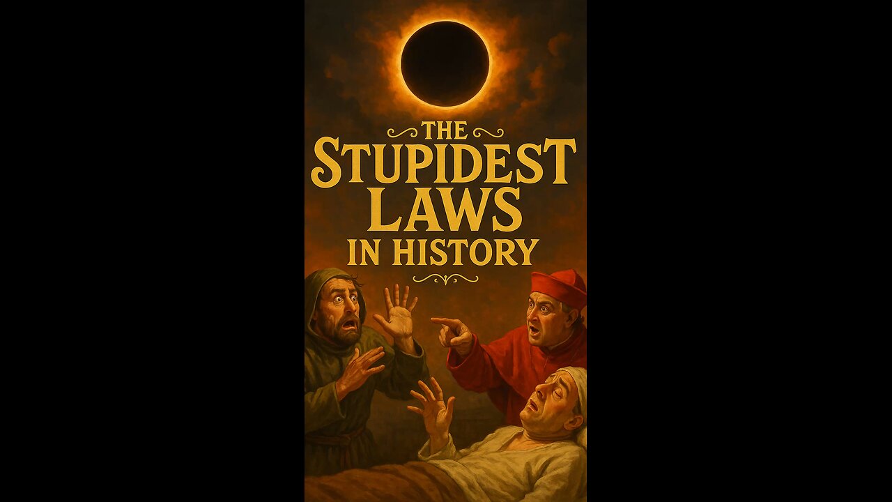 Did They Really Pass That? History’s Most Absurd Laws Revealed! 😆🤔