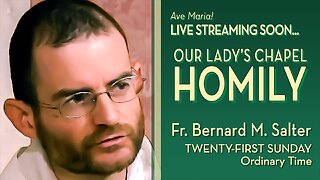 Twenty-first Sunday in Ordinary Time - August 24, 2025 - OLC Sunday HOMILY