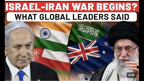 Israel’s Attack Sparks Iran’s Drone Blitz | Here’s What India, Australia, UK & Other Countries Said