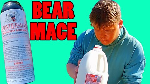 Bear Mace Stunt - ManicWithAPlanic