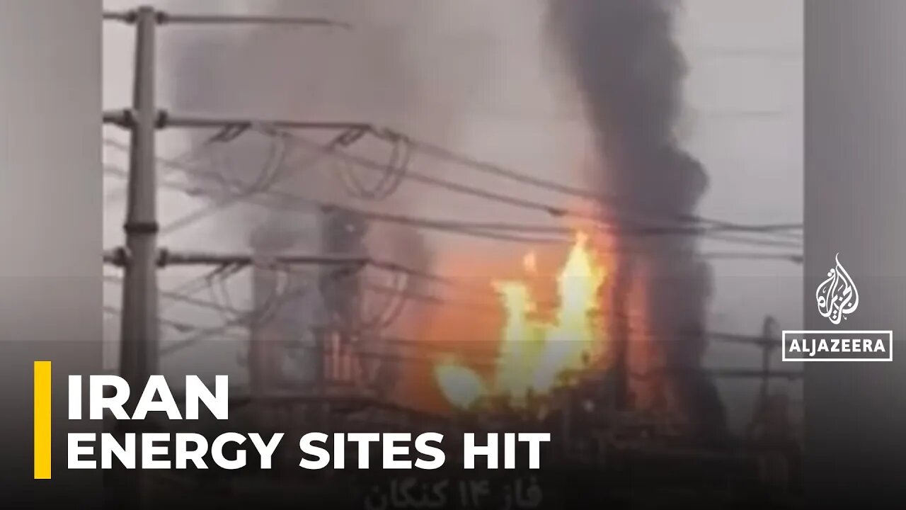 Video confirms Israeli attack on key energy infrastructure in Iran