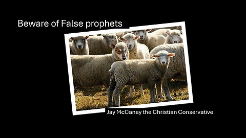 Beware of False Prephets