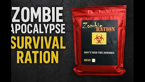 RACION SUPERVIVENCIA ZOMBIE