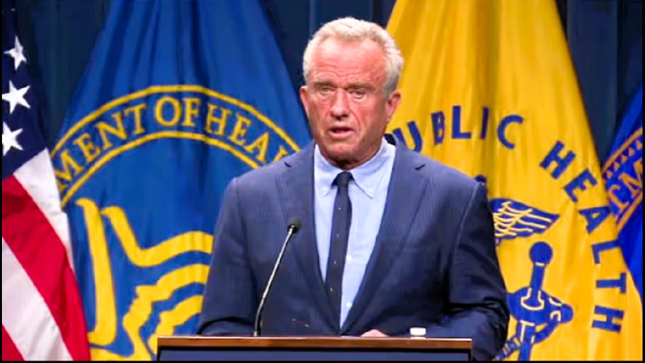 TO CIĘ ZDEMASKUJE: BOMBA — KONFERENCJA PRASOWA RFK JR. DOTYCZĄCA AUTYZMU , ...