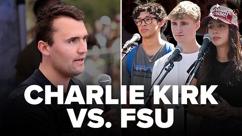 Charlie Kirk Challenges Florida State Students on Faith, Morality & the Future of Our Nation