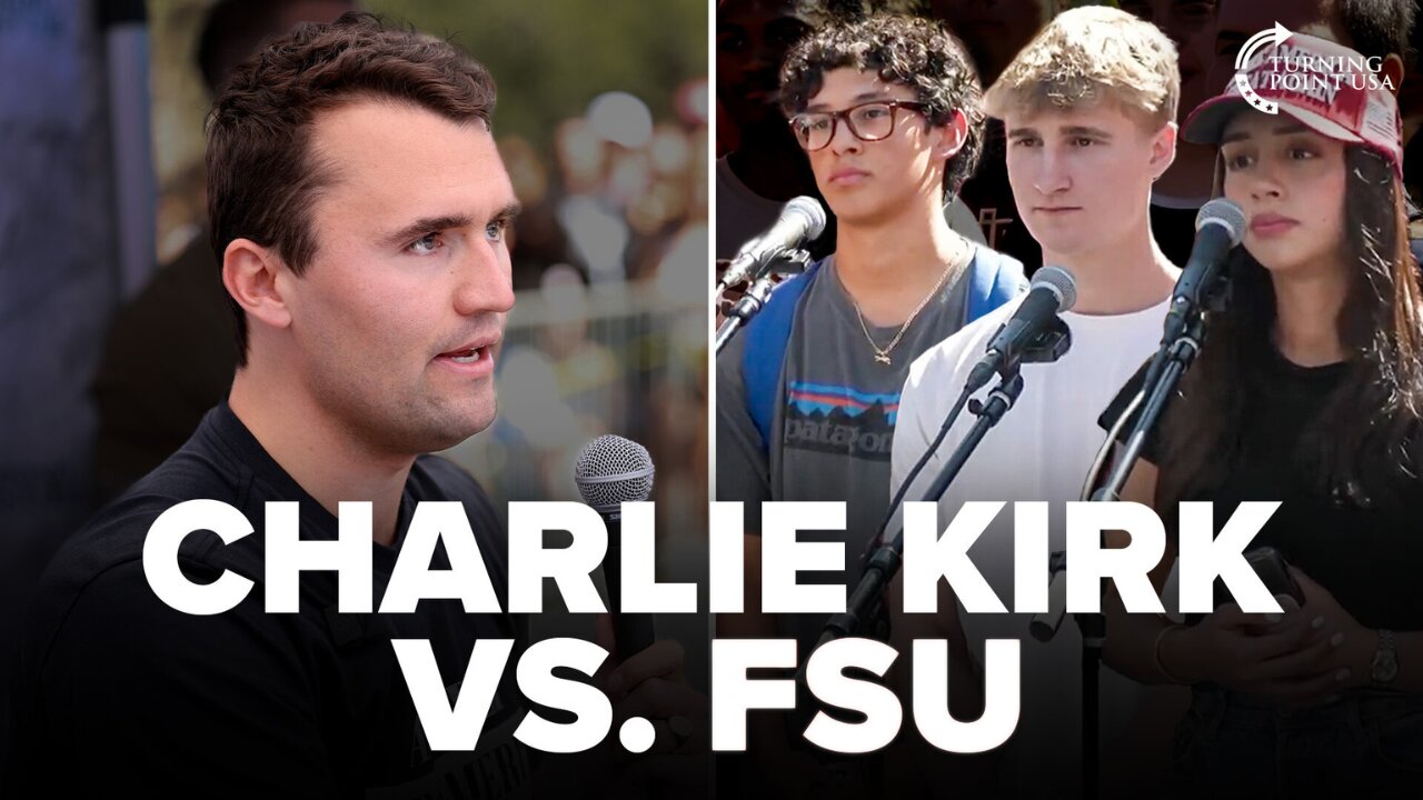 Charlie Kirk Challenges Florida State Students on Faith, Morality & the Future of Our Nation