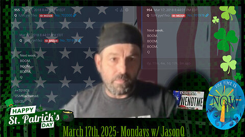 Monday March 17th 2025 Mondays with JasonQ- St. Paddys Day