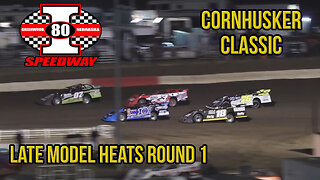 Cornhusker Classic | Late Model Heats Round 1 | I-80 Speedway | 10-7-2022