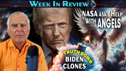 Trump Truth Bomb on Biden clones and NASA asks for help in dealing with Angels