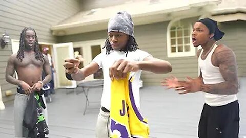 Rakai SETS Tylil’s LeBron James Jersey On FIRE!