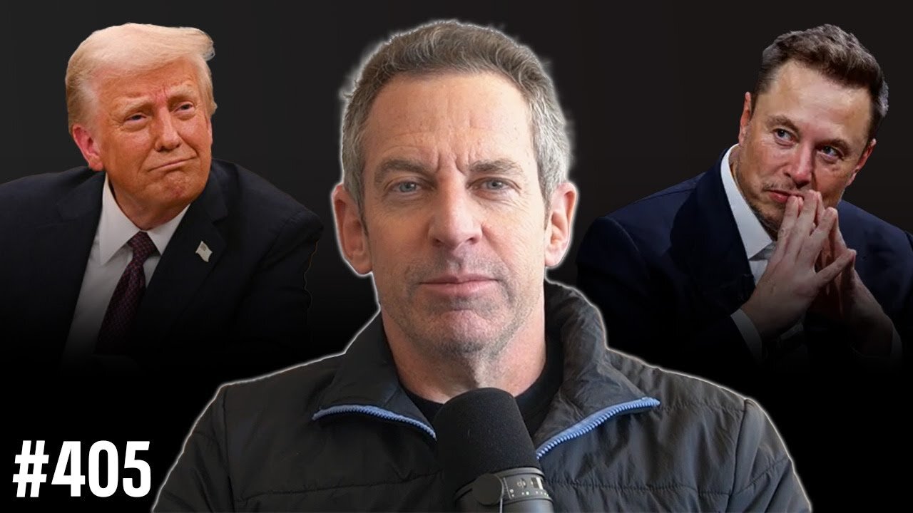TDS Sam Harris on Tariffs, SignalGate, Trump, Elon & Joe Rogan