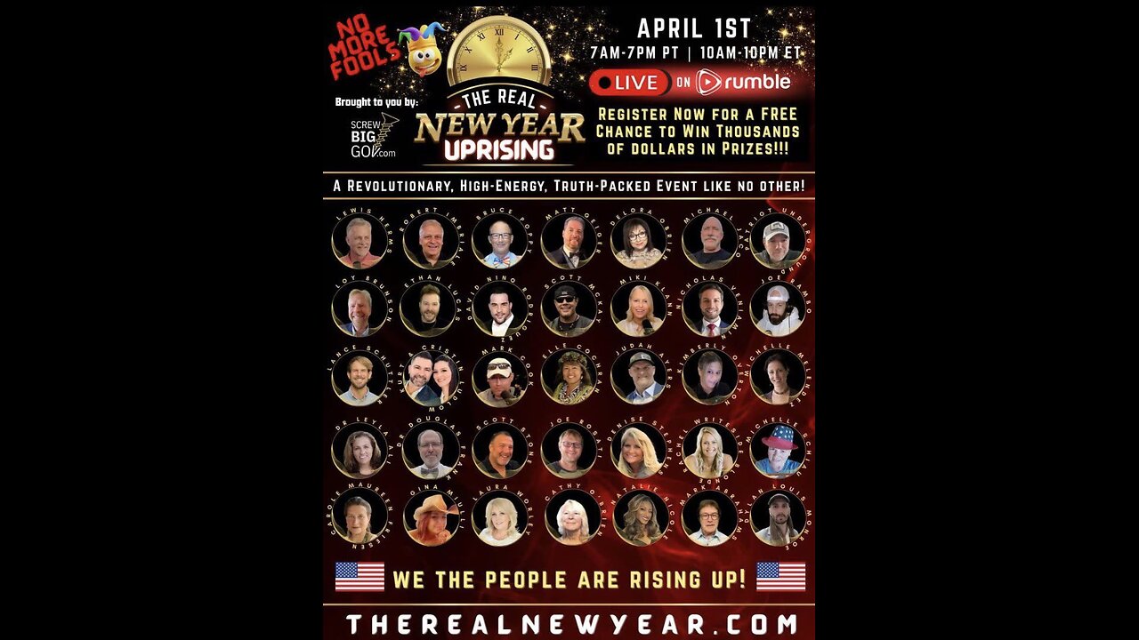 Uprising: April 1st, The Real New Years. Truth Marathon