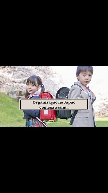 ✨ Organização no Japão começa assim...