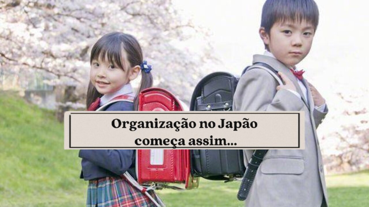 ✨ Organização no Japão começa assim...