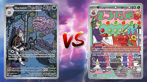 Pokemon TCG Live Team Rocket's Weezing VS Festival Grounds Dipplin!!