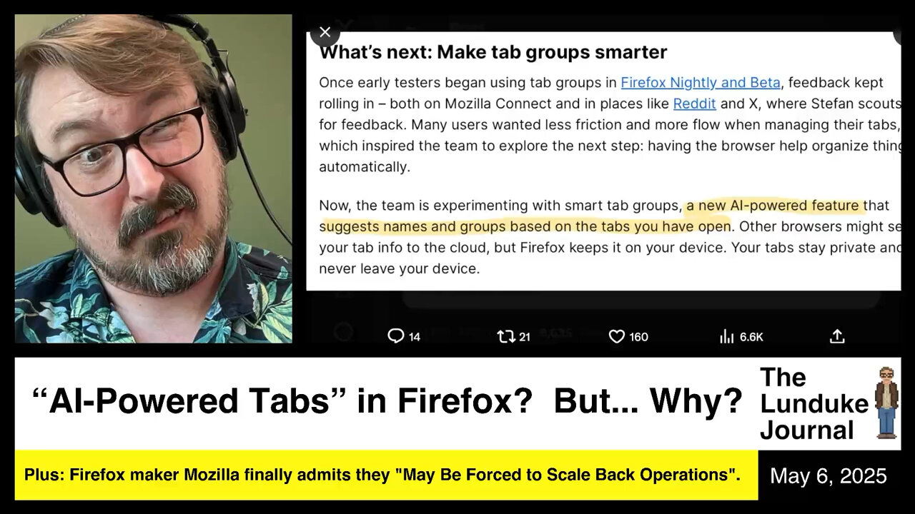 AI Powered Tabs in Firefox? But... Why?!