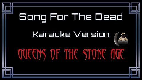 Queens Of The Stone Age - Song For The Dead (CC)
