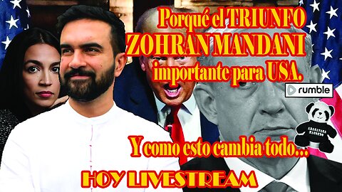 Porqué el TRIUNFO ZOHRAN MANDANI importante para USA. Y como esto cambia todo…
