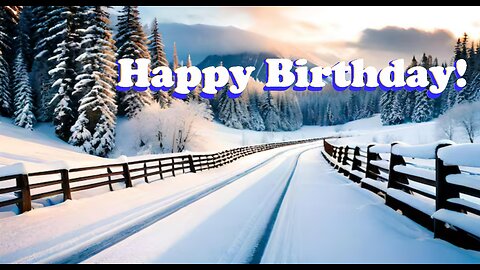 Happy Birthday 3D - Happy Birthday - Happy Birthday To You - Happy Birthday Song Video Card