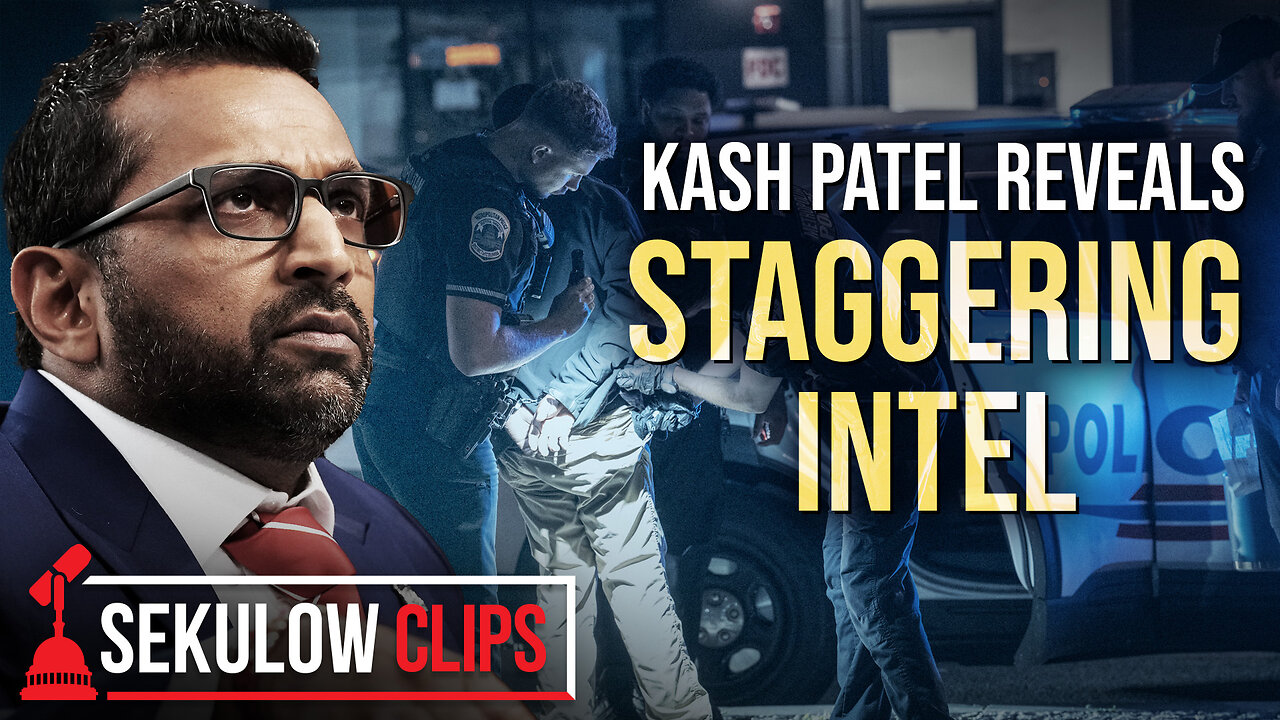 Kash Patel Reveals Staggering Intel