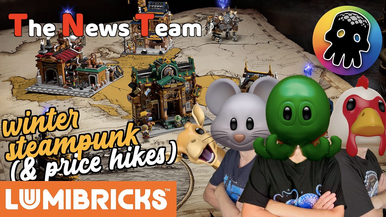 It’s a Lumibricks Steampunk Winter Wonderland (with unexpected price hikes)…