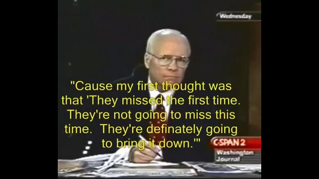It’s September 12, 2001, and this CSPAN caller has a nightmarish story to tell.