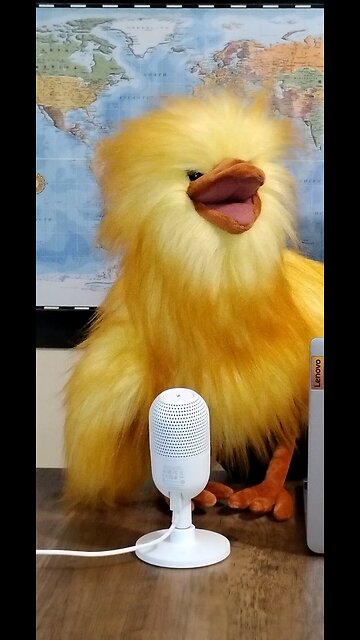 Chairman carbon Carney challenged to a climate change debate by Puppet News